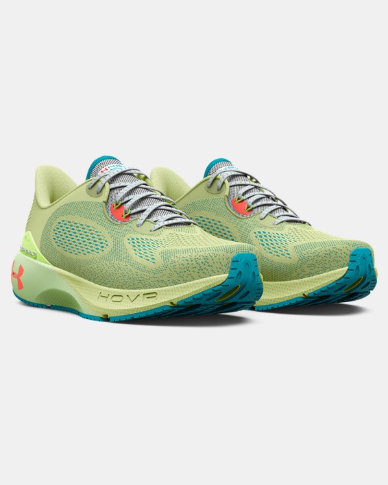 Women's UA HOVR™ Machina 3 Running Shoes in Green image number 3